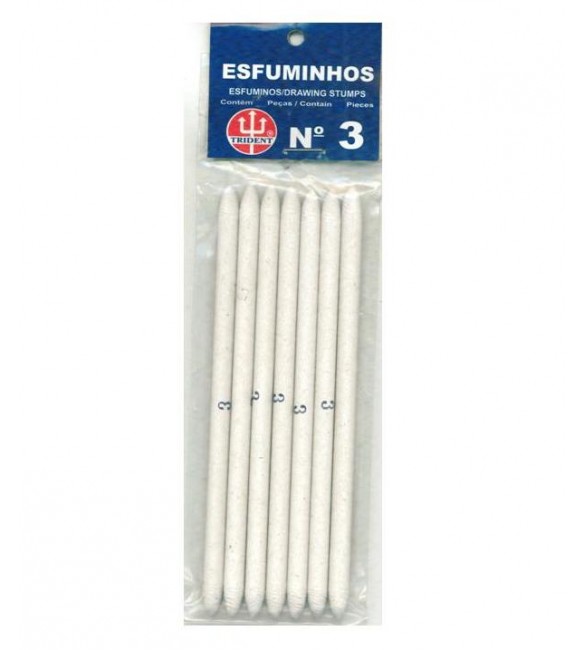 Esfuminhos N 3 Trident Com 7 unidades 